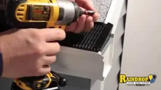 End Cap Installation | Raindrop Gutter Guard