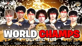 WE BEAT THE WORLD CHAMPIONS!!!