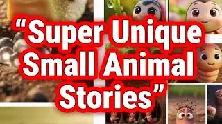 &ldquo;Special Compilation of Super Unique Small Creatures &ndash; Snail, Ladybug, Earthworm & Grasshopper &rdquo;