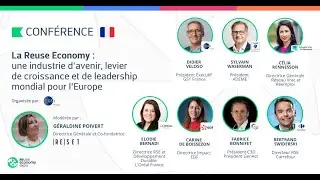 Reuse Economy : une industrie d&rsquo;avenir, levier de croissance et de leadership mondial pour l&rsquo;Europe
