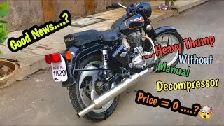 Bullet heavy sound without kit And Manual Decompressor | 😍 #Shorts #viral #Motostic Full Video