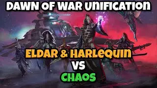 Survival DoW Unification Biel-Tan and Harlequins vs Thousand Sons  #warhammer40k #dawnofwar #rts