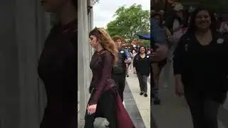 Avengers Campus Scarlet Witch (Wanda) arrives @ Ancient Sanctum -Disney California Adventure 6/4/22
