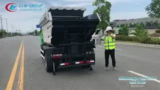 CLW Sealed Dump Compressed Garbage Truck