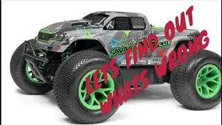 HPI SAVGE XS WHATS WRONG WITH THE TRANSMISSION A CLOSER LOOK !!!!
