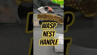Wasp&rsquo;s Nest Handle! 🐝 Viktor Visits Gunstone Creations at Bladeshow West 2025