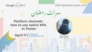 Platform channels: how to use native APIs in Flutter (Mais Alheraki)