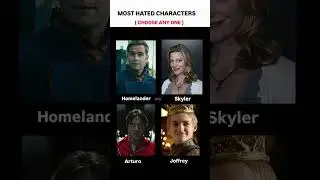 These characters are often hated as the most hated in television history