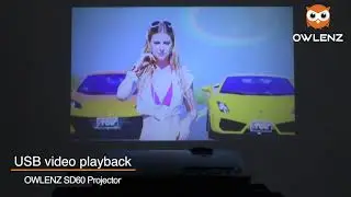 SD60 Mini Projector 1500lumens mobile phone Miracast Airplay  update version