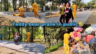 Teddy Bear Funny Prank Video 🔥🤣 | Dancer Teddy Bear Jackson 🕺🤣 | Indian prank video ✅
