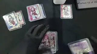 Union Arena Gakuen IdolMaster Unboxing 15cartons 学院偶像大师 开箱15箱