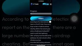 Step by step on how to verify your AIT TOKEN address(@AirdropDetective @AirdropSearch )
