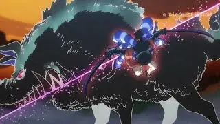 Oden sliced mountain god in half | One Piece (ワンピース)