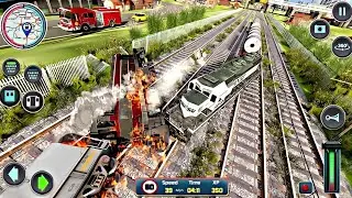 City Train Driver- Train Games || Euro Passenger Style Train Games 2021 - Android Gameplay