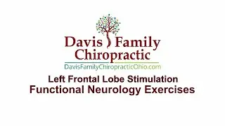 Optokinetic Stimulation for Left Frontal Lobe   Vertical Bars to the Left
