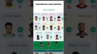 who should I make captain of ROCK FC💫 #soccer #subscribe #footballvideos #superkickoff