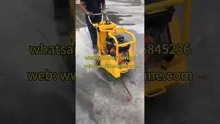 XLF Q500 gasoline concrete cutting machine#concrete #cuttingmachine #road #gasoline