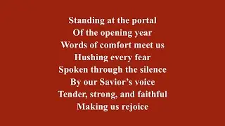 Standing At The Portal (Organ Accompaniment)