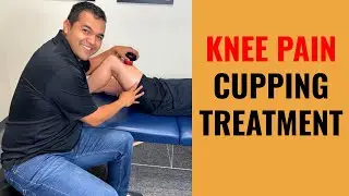 Knee Pain Treatment Using Breakthrough Electric Cupping Tool