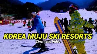 MUJU SKI RESORTS KOREA  || 무주 덕유산 리조트 스키장 || CINEMATIC VIDEO