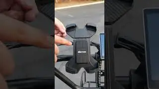 Bike Phone Mount Holder. #electrictrike #electricbikeride #narrakebike