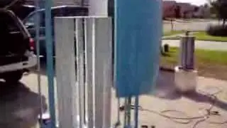 Wind Turbine RaceCom High Pressure Wind Turbine Test