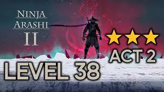 Ninja Arashi 2 Act 2 Level 38 Full Gameplay (3 Stars)