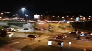 Extreme Work prezentuje widok z podnośnika Ruthmann Steiger T330 z parkingu biurowca Błękitek.