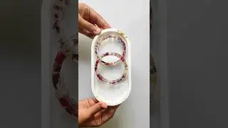 DIY Resin Bangle &ndash; Easy & Beautiful! 🎨 #resin  #resinart #resincraft #diy