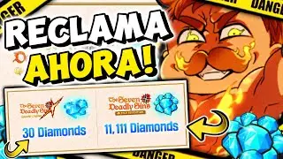 !NUEVO EVENTAZO! RECLAMA 30 DIAMANTES GRATIS Seven Deadly Sins: Grand Cross
