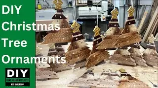 DIY Project: Unique Christmas Tree Ornaments Made From Scrap Wood
