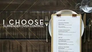 I Choose  | Surrender Over Control | Frank Branson