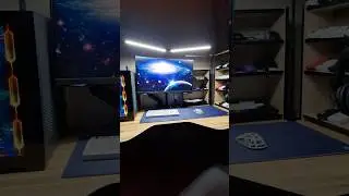 Настольная светодиодная лампа. #led #lamp Подсветка монитора, стола. Table lighting.