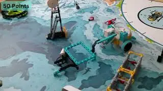 FLL 2024 Submerged, 295 Points Robot in 1 Weekend, Spike Prime Set Only