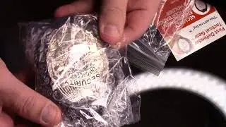 Security Officer Badge Unboxing by Private Investigator Advice