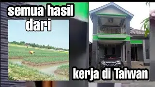 Alhamdulillah semua hasil dari kerja di taiwan ll Astrie Formosa