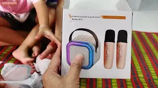Обзор караоке-колонки K12 KARAOKE SPEAKER