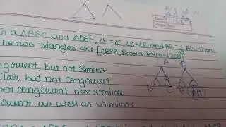 class 10th CH 6 TRIANGLE. MCQ question