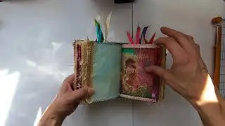 Junk Journal Flip Through CraftyCrusade- CalicoCollage design kit