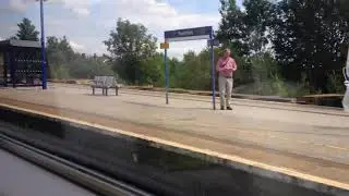 66723 (Chinook), 66747 (Made in Sheffield) at Swinton (South Yorkshire) railway station