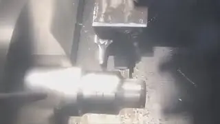 Cycle time was cut almost in half - watch the speed of this machining cycle
