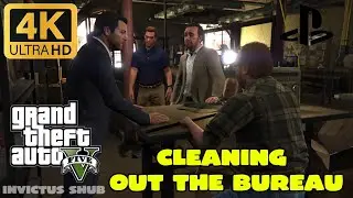 GTA V PS5 – Cleaning Out the Bureau | FIB Mission | Michael De Santa | 4K 60FPS No Commentary
