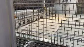 Querfurnier-Zusammensetzmaschine Fisher R&uuml;ckleTyp Delta FZX 28 Delta