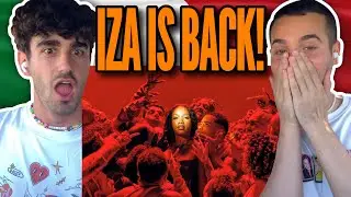 ITALIANS React 🇮🇹 IZA - FÉ (Videoclipe Oficial)