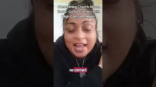 Overcoming Church Abuse: Go No Contact With High-control Religion
