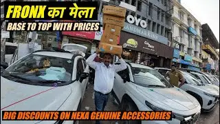 Fronx Modification with prices ✅ | Base से TOP अब आपके BUDGET मे | Car Buzz Karol Bagh