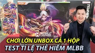 PLAY BIG OPEN THE WHOLE BOX OF KAYOU MLBB VOL1 TO CHECK THE RATIO OF RARE CARDS AS ADVERTISED? | ...