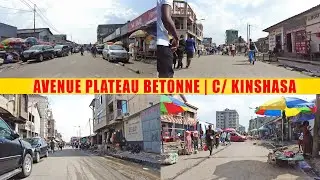 Avenue PLATEAU BETONNE de RWAKADING à DIMA | Kinshasa-Rdc