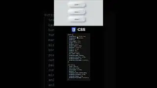 CSS Neumorphic Button | Neumorphic Button Animation #shorts #short #youtube