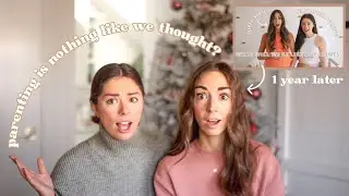 reacting to OUR parenting assumptions 1 year later! (two moms and twins)